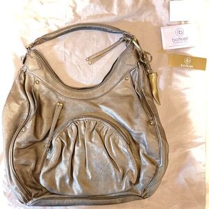 Botkier Bryant hobo in gunmetal leather